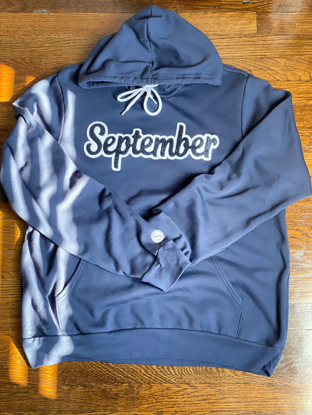 September Chenille Patch Sweatshirt