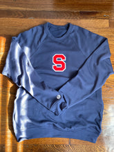 Load image into Gallery viewer, September Chenille &quot;S&quot; Letterman Sweatshirt
