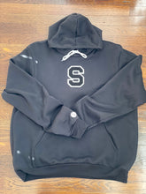 Load image into Gallery viewer, September Chenille &quot;S&quot; Letterman Hoodie Sweatshirt
